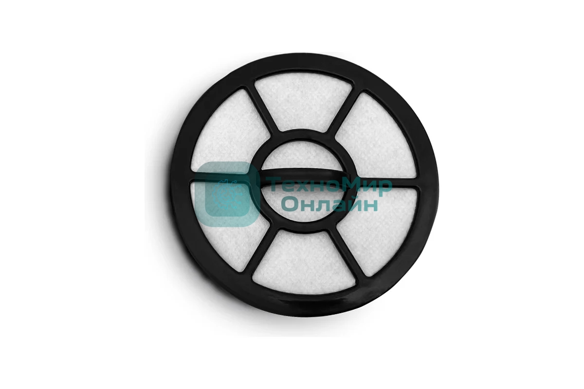 Синтетический воздушный фильтр для пылесоса Bt VC1802B. Размер (мм) 113х26х113мм