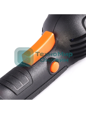 Машина углошлифовальная (УШМ) PATRIOT Expert AG 150E 1300Вт, диск 150мм, 3000-9000об/мин, регулировка скорости, поддержка оборотов, плавный пуск, защита от повторного включения, усиленная защита от пыли, виброзащитная дополнительная рукоятка