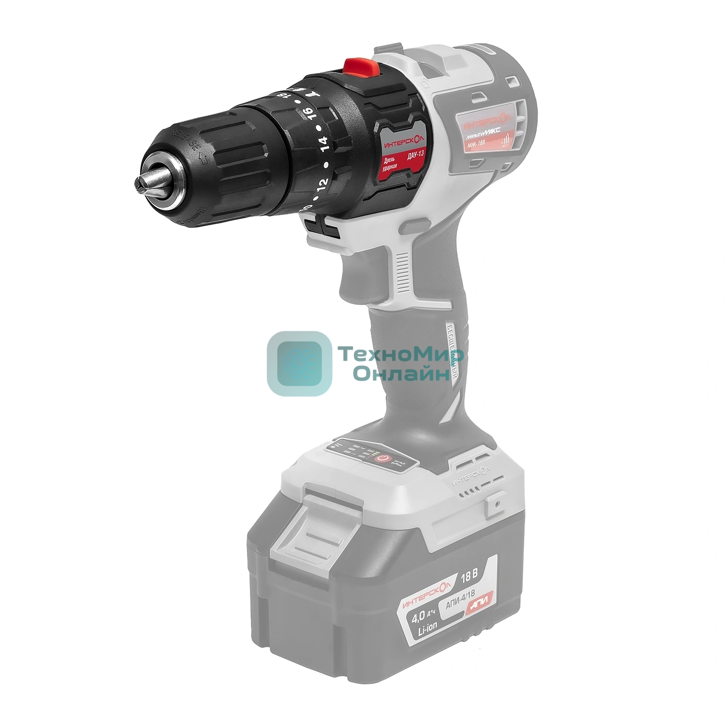 Дрель ударная Интерскол MODUL DAU-13 755.0.3.08