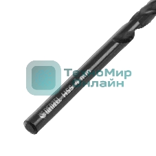 Сверло по металлу Denzel 4 мм, HSS-Tin, Golden Tip, 10 шт.