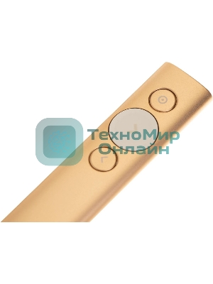 Презентер беспроводной Logitech Spotlight золотистый, радиоканал, USB, кнопки - 3