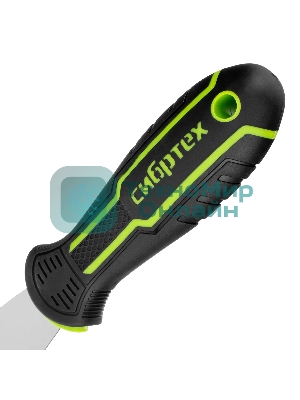 Шпательная лопатка из нержавеющей стали Сибртех 40 мм, двухкомпонентная рукоятка