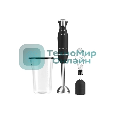 Блендер Galaxy Line GL 2166, черный с серебристым, погружной, 800 Вт, 15000 об/мин