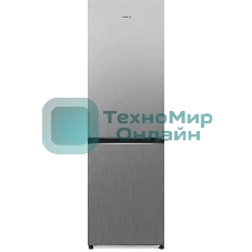 Холодильник Hitachi R-B410PUC6 PSV серебристый двухкамерный 215/105л морозилка снизу, No Frost