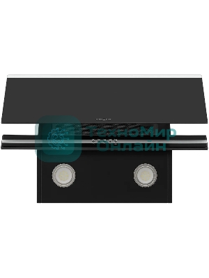 Вытяжка наклонная Krona Irma A 600 Black PB черный, 59.5 см, 1000 куб. м/ч, 62 дБ