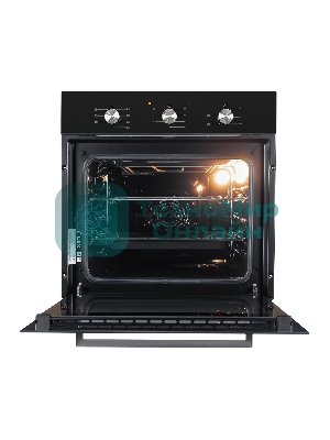 Духовой шкаф электрический встраиваемый LEX EDM 073 BL черный