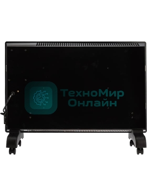 Конвектор электрический Rexant черный, 1500 Вт, 12 м2, электронный термостат, Wi-Fi