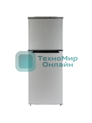 Холодильник Бирюса M553 металлик двухкамерный 160/70л морозилка сверху автоматическое оттаивание