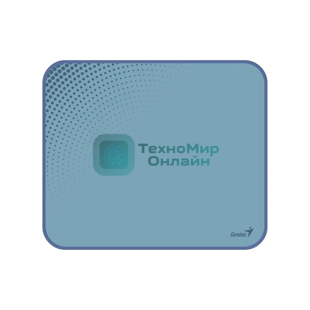 Коврик для мыши Genius G-Pad 230S. Нескользящая резиновая основа с микротекстурированной гладкой поверхностью. Размер: 230 x 2.5 x 190 мм. серый