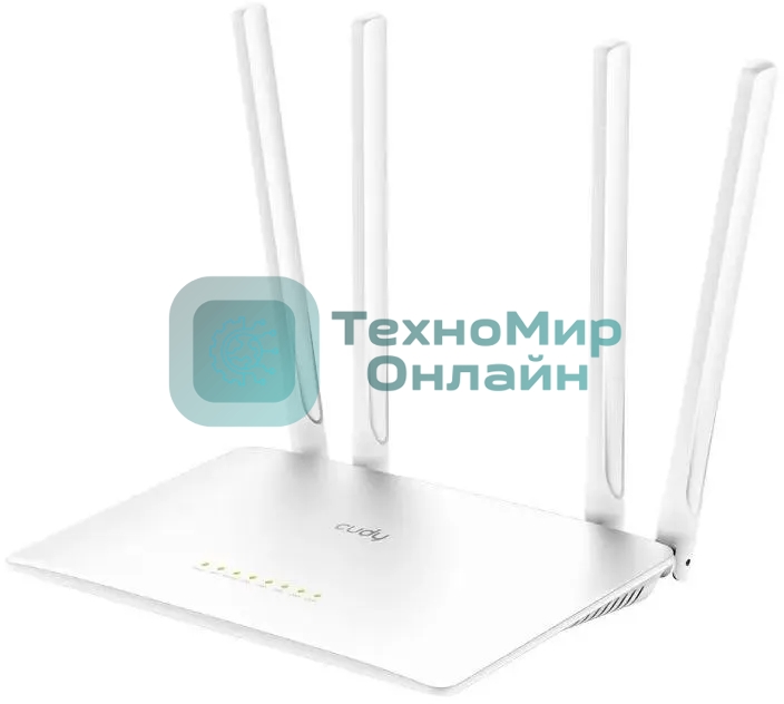 Роутер беспроводной Cudy WR1200 AC1200 10/100BASE-TX белый