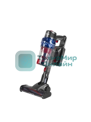 Пылесос вертикальный Zelmer STICK ZSVC925F Karol синий/серый, питание от аккумулятора, 380 Вт, уборка сухая, пылесборник 0.8 л, работа от АКБ max 35 мин.