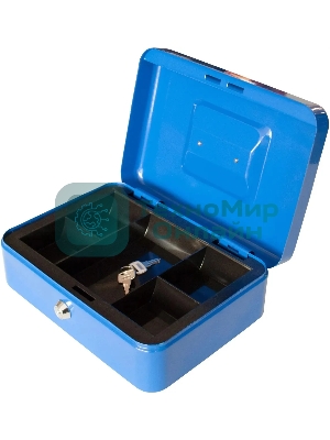 Ящик для денег Silwerhof 90x250x180 синий