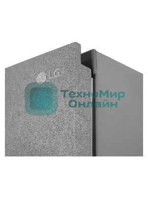 Холодильник LG GA-B509MCZL серый двухкамерный 277/107л морозилка снизу, No Frost