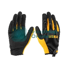 Перчатки универсальные Denzel на липучке, размер 10