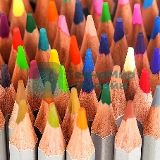 Карандаши цветные Deli Nuevo 6522, липа, 36 цветов, коробка металлическая