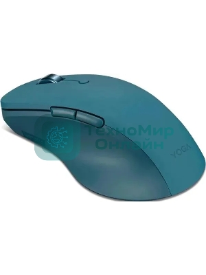 Мышь беспроводная Lenovo Yoga Pro бирюзовый оптическая 4000dpi BT/Radio USB (GY51P14335)