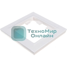 Рамка 1-мест. IEK BRITE РУ-1-БрБ белый