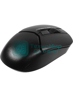 Мышь беспроводная A4Tech Fstyler FB12 черный, 1200 dpi, радиоканал, Bluetooth, USB, кнопки - 3