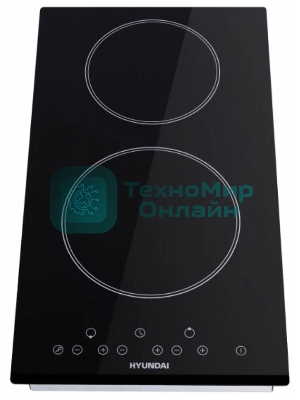 Варочная поверхность Hyundai HHE 3285 BG черный