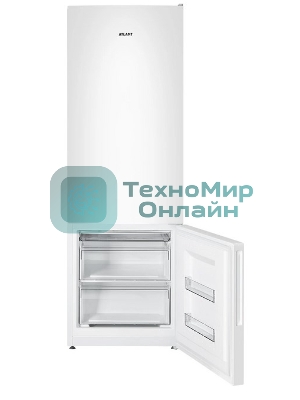 Холодильник Atlant ХМ-4613-101 белый двухкамерный 228/79 л морозилка снизу, капельная