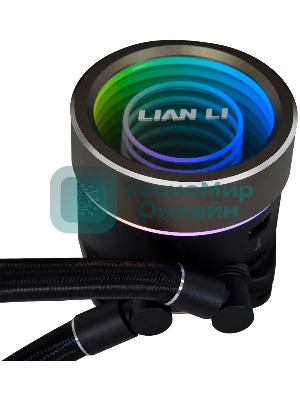 Система жидкостного охлаждения для процессора LIAN LI Galahad II Trinity 360мм G89.GA2T36B.00 черный 120мм алюминий+медь 2450rpm 30db 3-pin