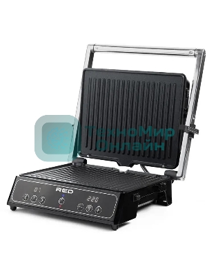 Гриль электрический Red Solution SteakPRO RGM-M809 2000Вт черный