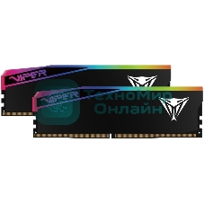 Оперативная память Patriot Memory Viper Elite 5 Ultra RGb RTL Gaming VEUR564G6028K DDR5 2x32Gb 6000MHz PC5-48000 CL28 DIMM 288-pin 1.4В kit single rank с радиатором Ret