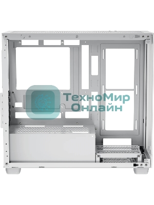 Компьютерный корпус Case Ocypus Gamma C52 WH mATX / win / white / no PSU / Tempered Glass