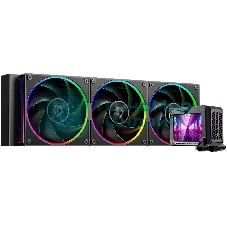 Система водяного охлаждения ID-Cooling DL360 Max ARGB Soc-AM5/AM4/1200/1700/1851 черный 4-pin 14-31.2dB Al LCD 350W Ret