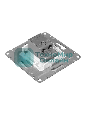 Механизм розетки TV EKF UP1-SOW-TV-3 оконечная, белый Эпика