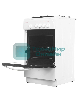 Плита газовая Gefest ПГ 3200-08 К35 белый, конфорок 4 шт, духовка 42 л, 50 см x 85 см x 53 см