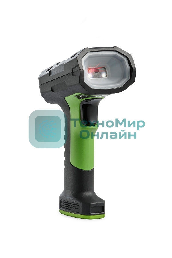 Сканер штрих-кода Атол SB8100 (61989) 2D имидж, проводной, черный/зеленый, 120 скан/сек, RJ-50 (USB), RS-232, USB HID, VCOM