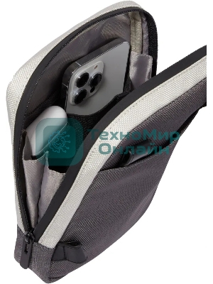 Сумка Piquadro Brief2 Special CA3084BR2S/GRN серая/черная нейлон/натур.кожа