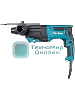 Перфоратор Makita HR2670 патрон:SDS-plus уд.:3Дж 800Вт (кейс в комплекте)