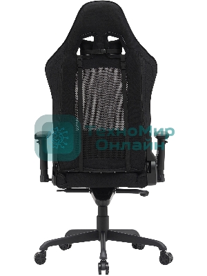 Кресло Cactus CS-CHR-MC04-BBK черный, экокожа