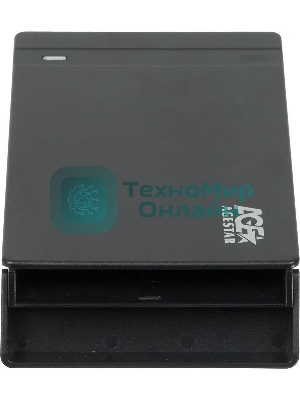 Внешний корпус для HDD AgeStar 3UB2P3 SATA III пластик черный 2.5