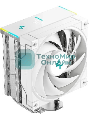 Устройство охлаждения(кулер) Deepcool AK400 Digital SE Wh ARGb Soc-AM5/AM4/1200/1700/1851 белый 4-pin 19-28dB Al+Cu LCD 220W 812gr Ret (R-AK400-WHADMN-GJD)