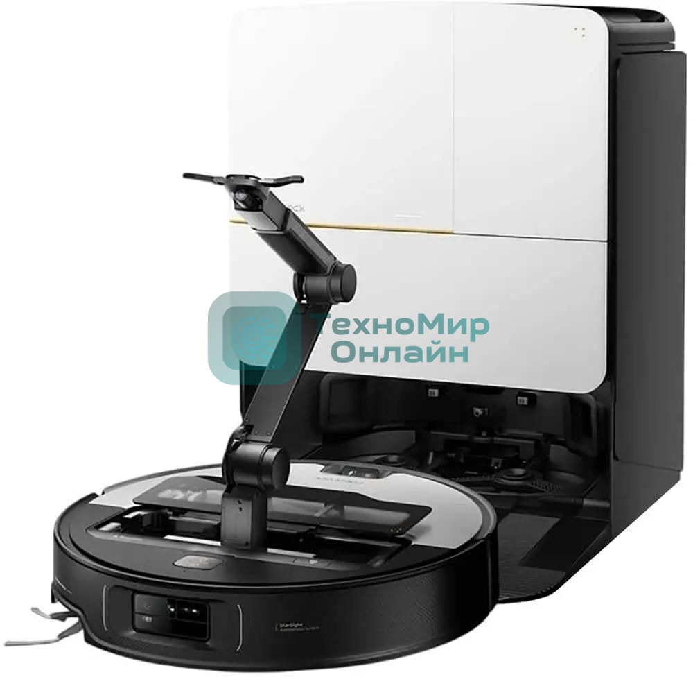 Пылесос-робот Roborock Saros Z70 серебристый