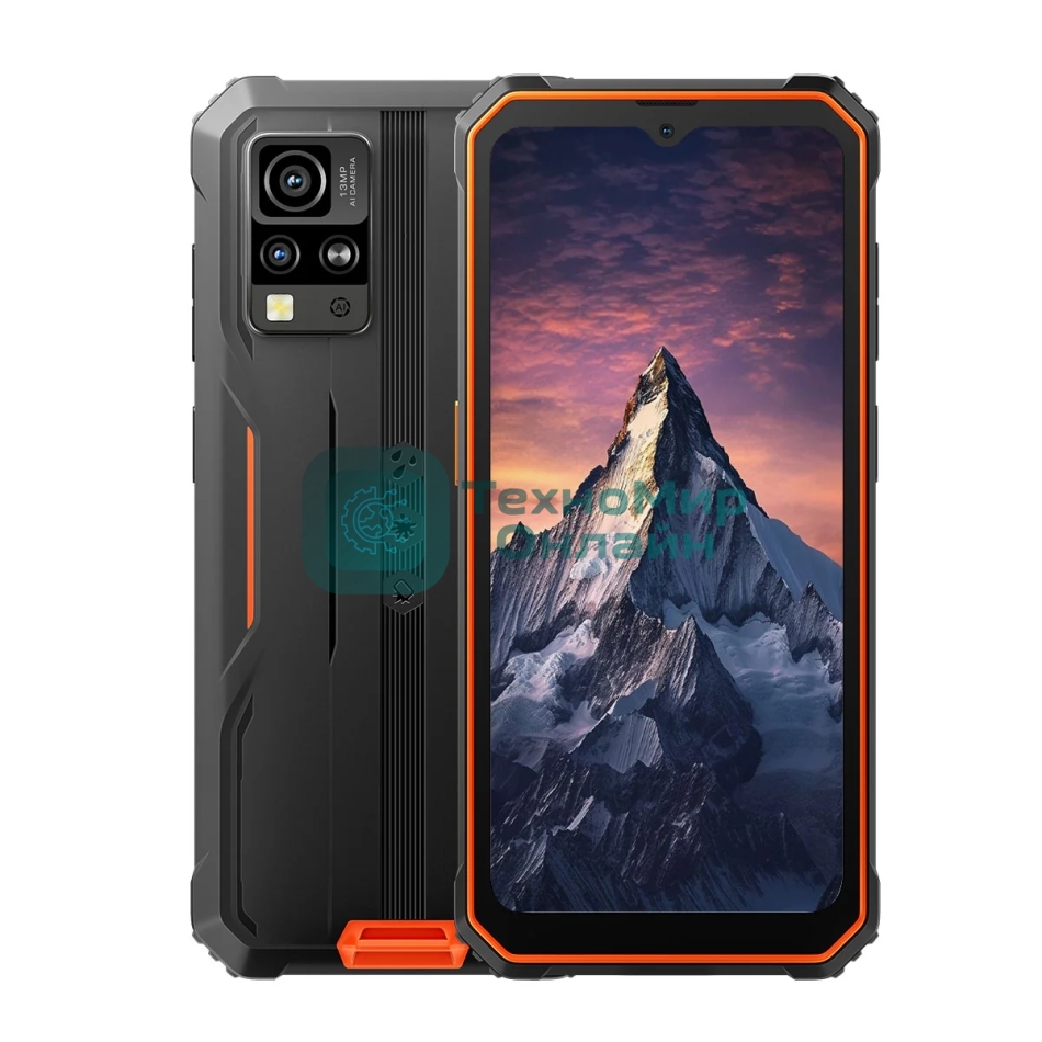 Смартфон Blackview BV4800 Pro, 4/128Gb, оранжевый