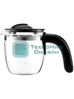 Кофеварка капельная Kitfort КТ-760-1 красный/черный, молотый кофе, 240мл, 800Вт, 3,5 бар