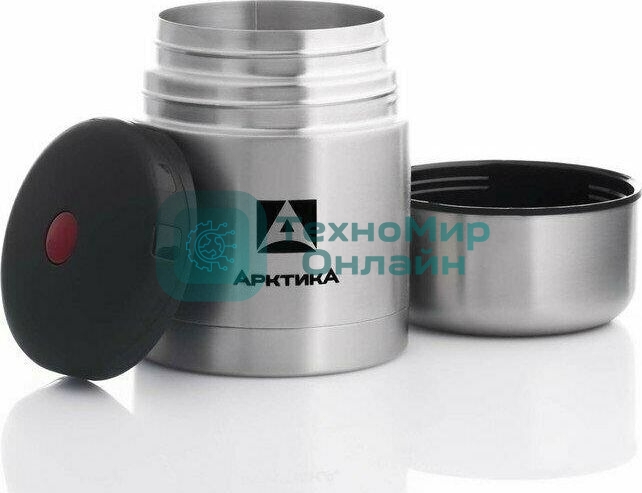 Термос Арктика 301-500, 0,5 л, супер широкое горло, для супа и еды, холод/тепло 12 ч