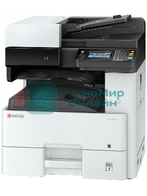 МФУ лазерное Kyocera M4125idn (Азия, аналог 1102P23NL0) (принтер/сканер/копир, A3, 25/12(A4/A3) стр/мин, 1200x1200 dpi, 1 Гб, USB 2.0, Network, HyPAS, лоток 500 л., Duplex, старт.тонер 3000 стр. Орг. тонер Tk-6110)
