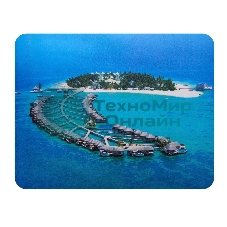 Коврик для мыши Buro BU-M10020 рисунок/тропический отель