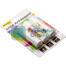 Клей-карандаш Silwerhof Daily 21гр ПВП блистер (упаковка:3шт)