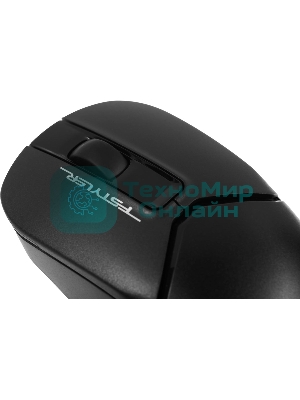 Мышь беспроводная A4Tech Fstyler FB12 черный, 1200 dpi, радиоканал, Bluetooth, USB, кнопки - 3
