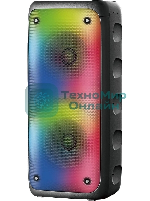 Минисистема Hyundai H-MC1230 черный 40Вт FM USB BT micro SD