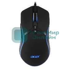 Мышь проводная Acer OMW144 черный, 3200 dpi, USB, кнопки - 7