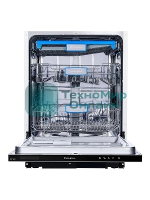 Встраиваемая посудомоечная машина Maunfeld MLP-12IM, черный, 59.8 см, 14 компл., 44 дБ, класс A++