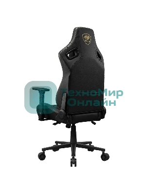 Кресло Cougar Defensor Gold F черный/золотой, ткань