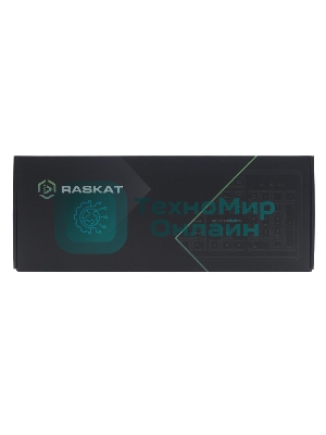 Клавиатура Raskat KG002 проводная, USB Type-A, чёрный